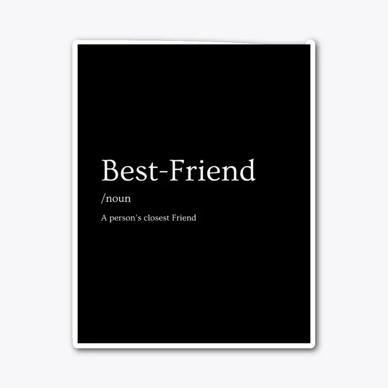 Best Friend sticker